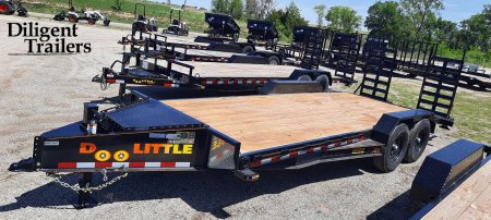 New 2024 DOOLITTLE TRAILER MFG 82 x20' Equipment Trailer Equipment Trailer