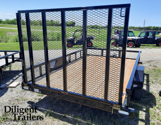 New 2024 DOOLITTLE TRAILER MFG 84" x12' Utility Trailer Utility Trailer