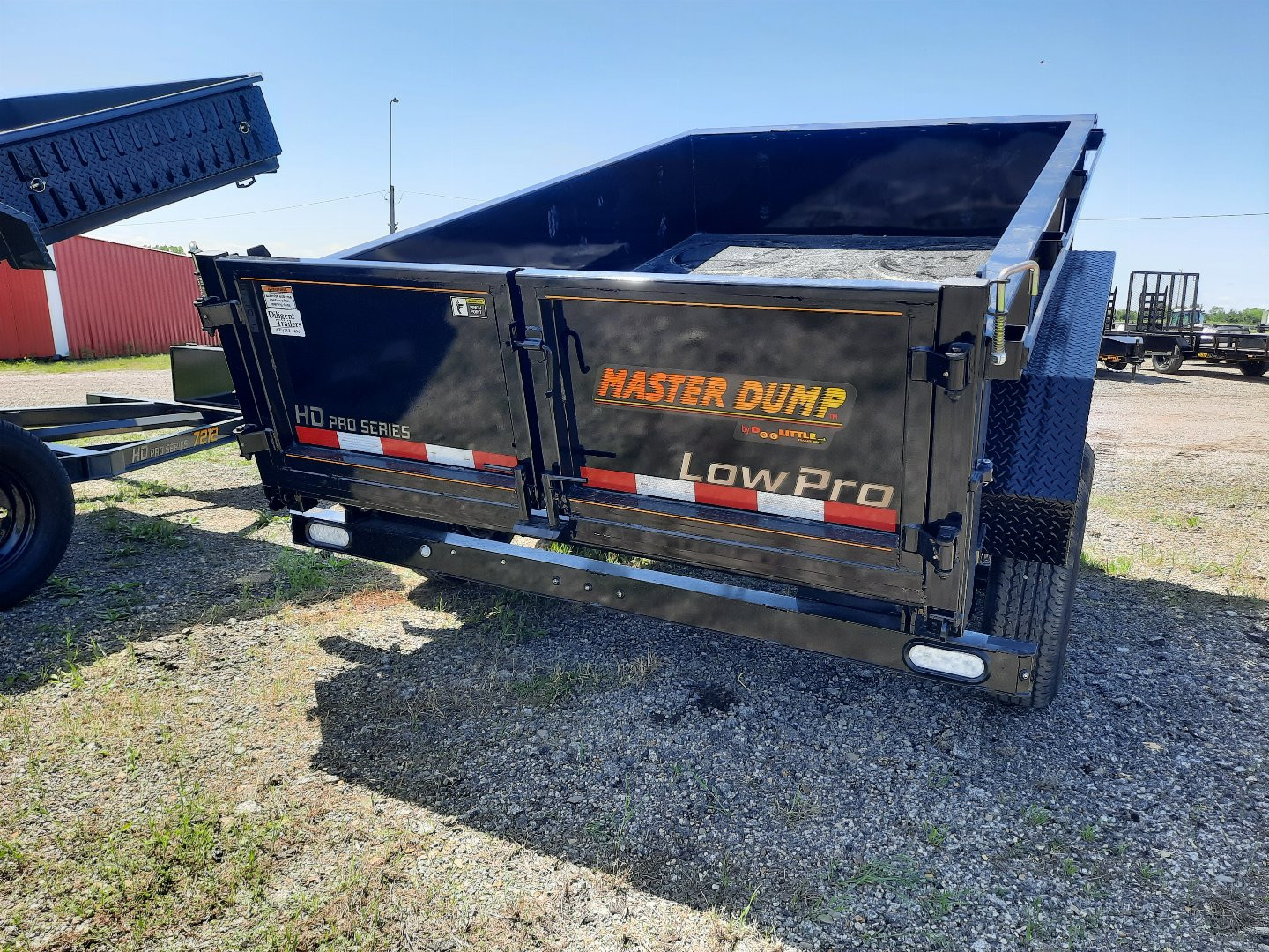 New 2024 DOOLITTLE TRAILER MFG 72" x10' Master Dump Trailer Dump Trailer