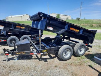 New 2024 DOOLITTLE TRAILER MFG 72" x10' Master Dump Trailer Dump Trailer