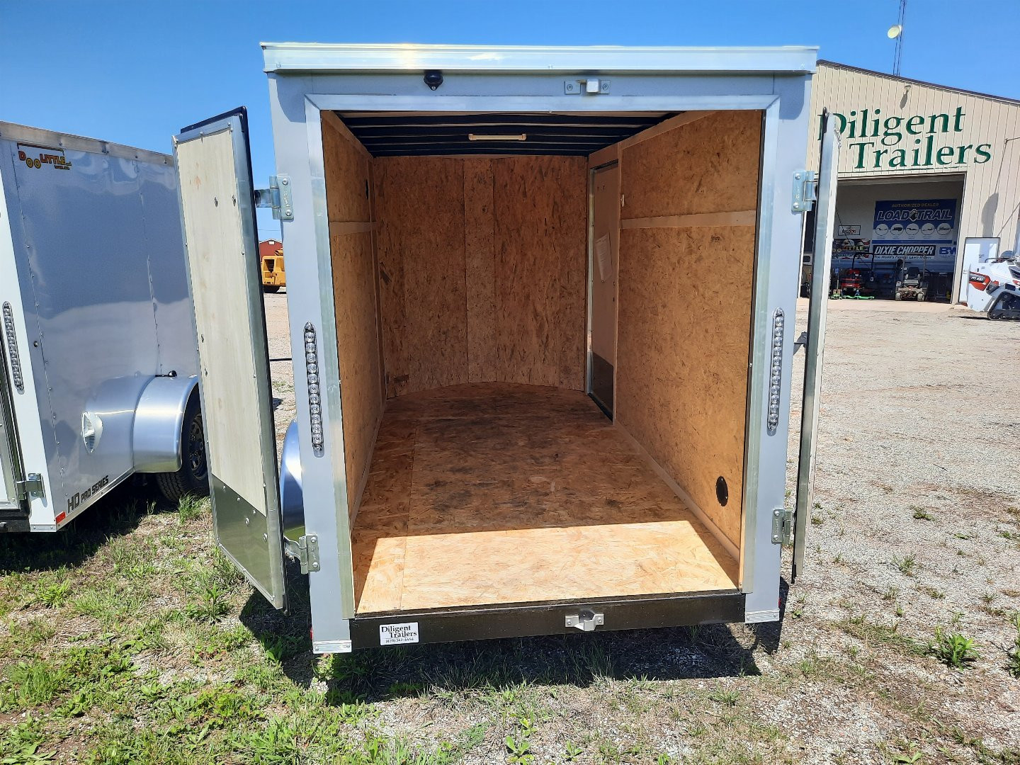 New 2024 Doolittle Trailer Mfg 5' x10' Single Axle 3.5K Enclosed Cargo Trailer