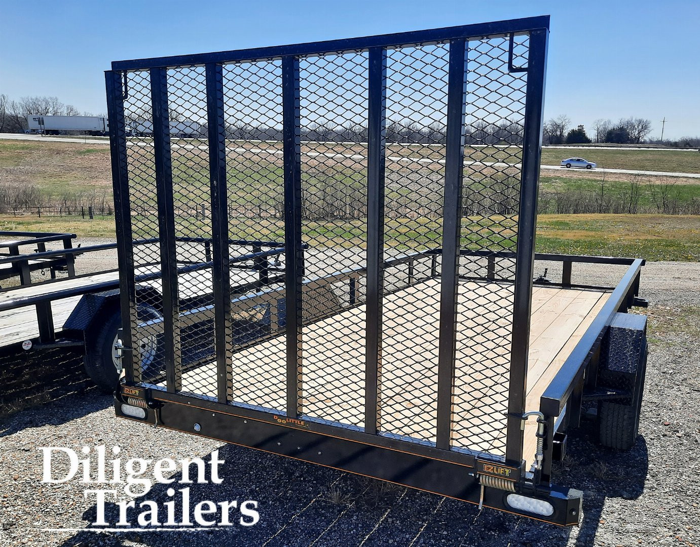 New 2024 DOOLITTLE TRAILER MFG 77 x14' Utility Trailer Utility Trailer