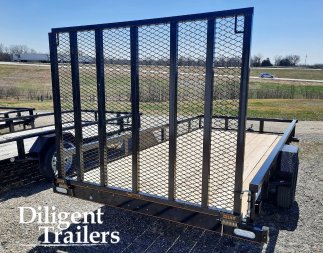 New 2024 DOOLITTLE TRAILER MFG 77 x14' Utility Trailer Utility Trailer