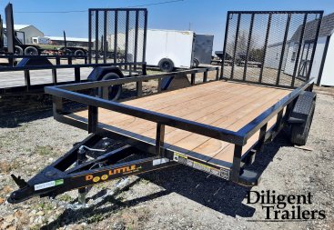 New 2024 DOOLITTLE TRAILER MFG 77 x14' Utility Trailer Utility Trailer