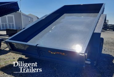 New 2024 DOOLITTLE TRAILER MFG 72" x12' Micro Dump Trailer