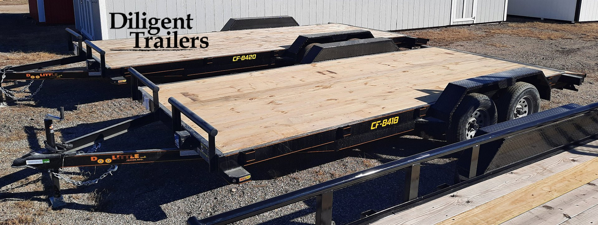 New 2024 DOOLITTLE TRAILER MFG 84 x18' Car Hauler Car Hauler