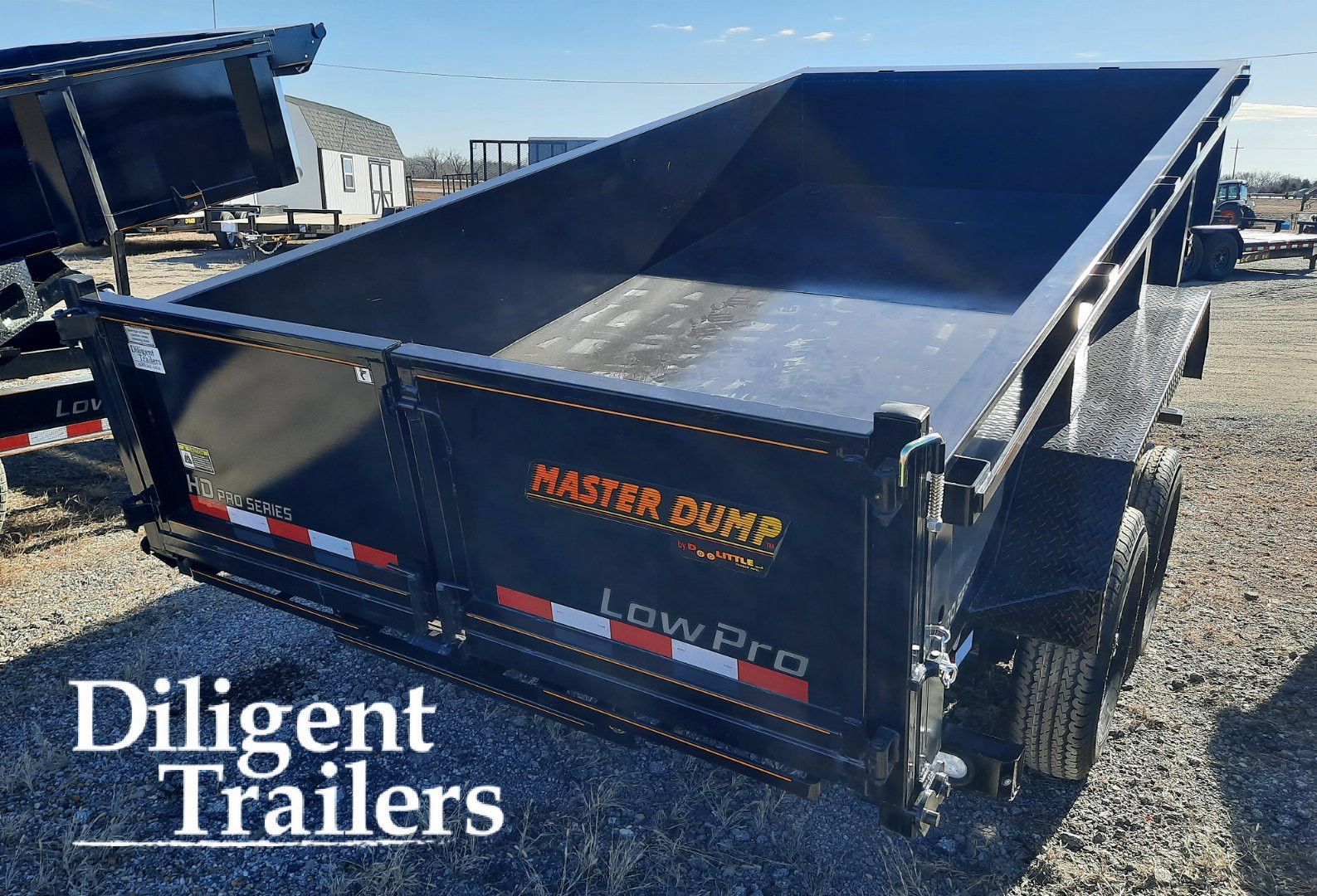 New 2024 DOOLITTLE TRAILER MFG 82"x14' Dump Trailer