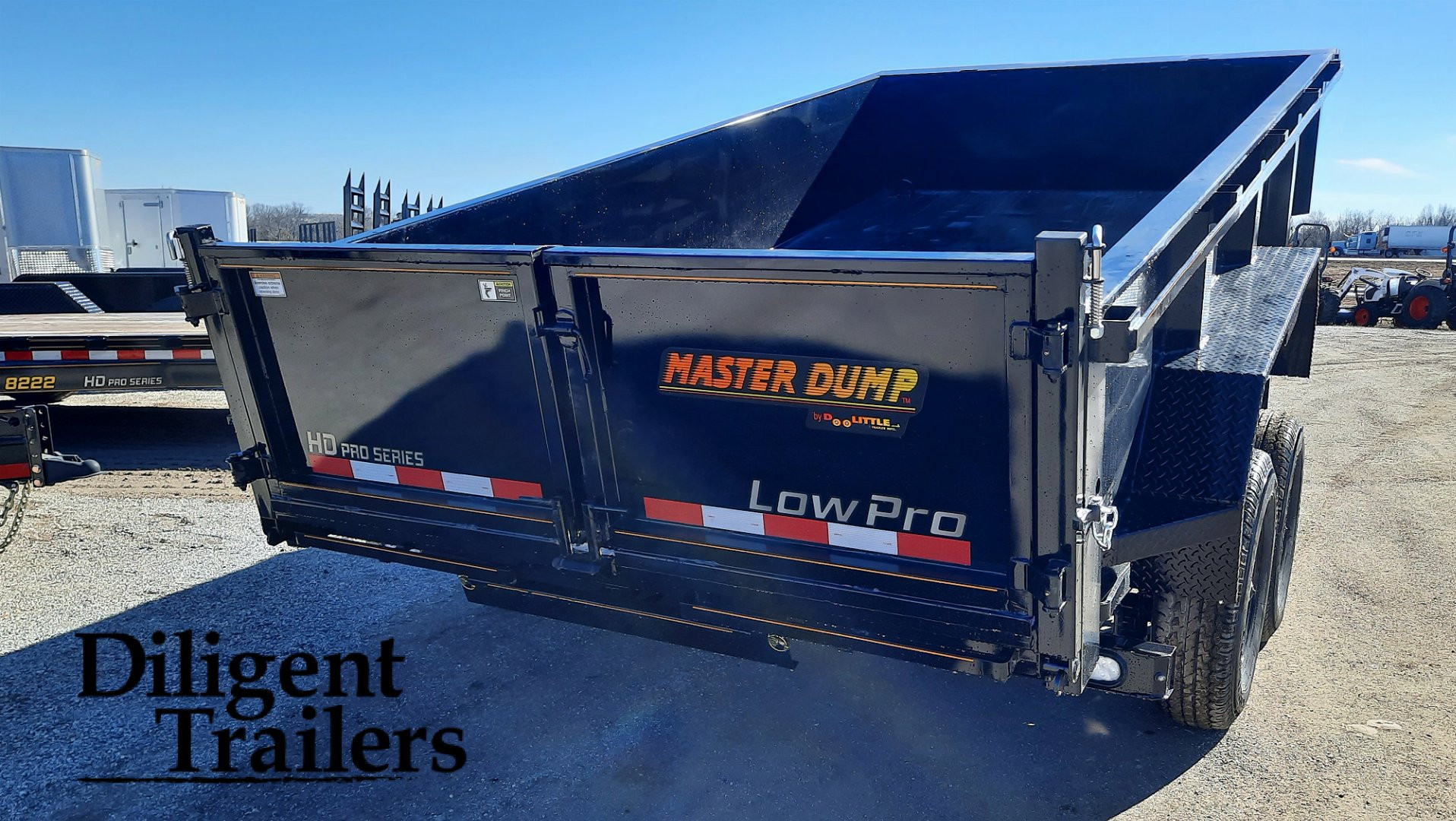 New 2024 DOOLITTLE TRAILER MFG 82"x14' Dump Trailer Dump Trailer