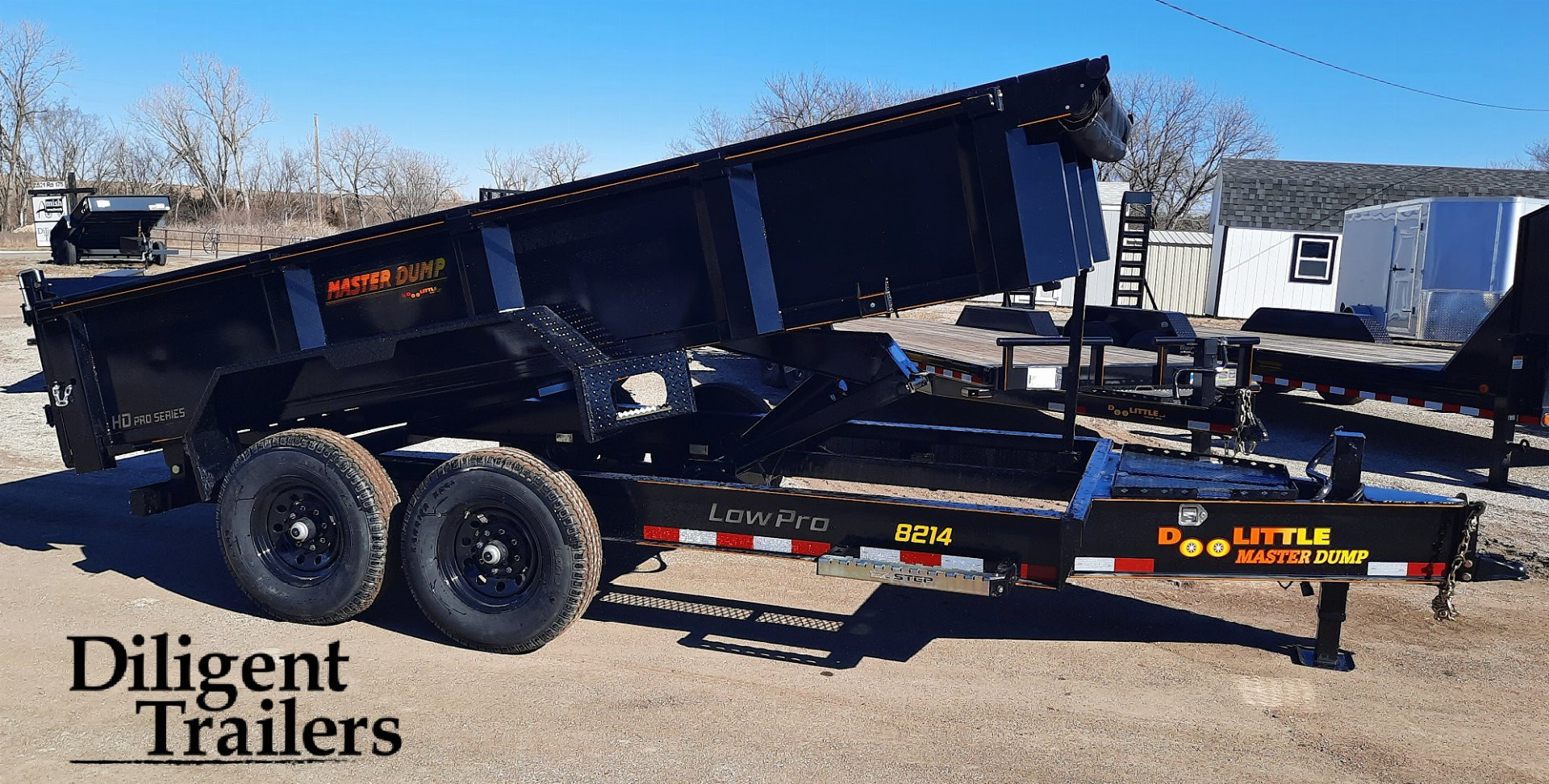 New 2024 DOOLITTLE TRAILER MFG 82"x14' Dump Trailer Dump Trailer