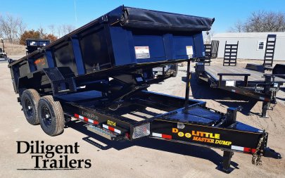 New 2024 DOOLITTLE TRAILER MFG 82 x14' Dump Trailer Dump Trailer