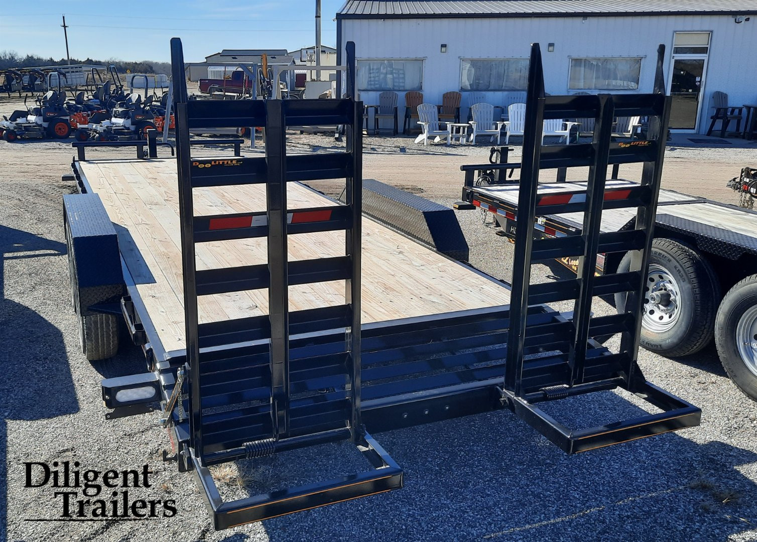 New 2024 DOOLITTLE TRAILER MFG 82"x22' Equipment Trailer Equipment Trailer