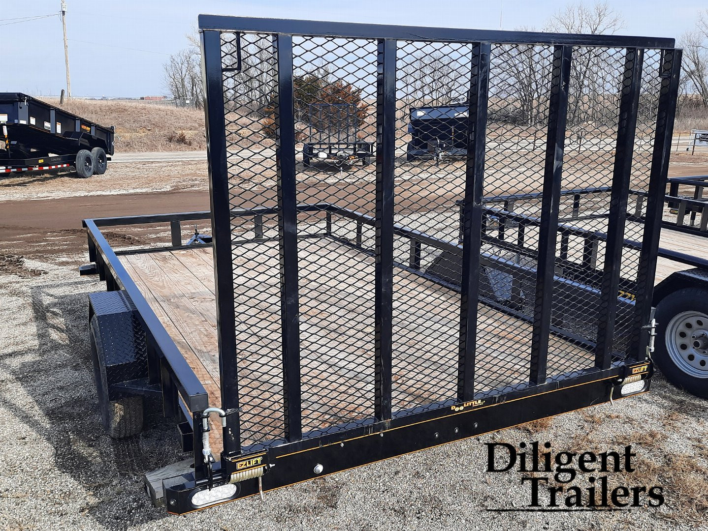 New 2024 DOOLITTLE TRAILER MFG 84" x12' Utility Trailer Utility Trailer
