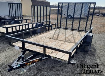 New 2024 DOOLITTLE TRAILER MFG 84" x12' Utility Trailer Utility Trailer