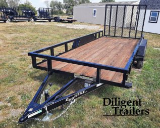 New 2025 DOOLITTLE TRAILER MFG 77 x16' Utility Trailer
