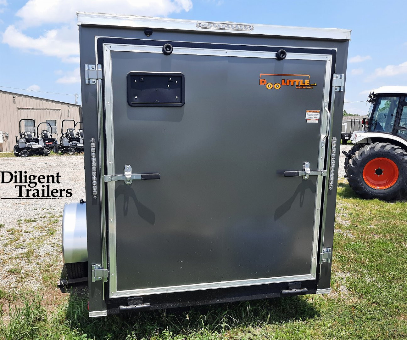 New 2024 DOOLITTLE TRAILER MFG 6'x12' Enclosed Cargo Trailer Cargo / Enclosed Trailer