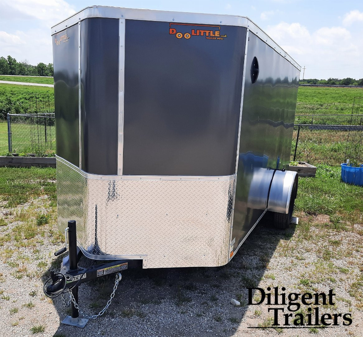 New 2024 DOOLITTLE TRAILER MFG 6'x12' Enclosed Cargo Trailer Cargo / Enclosed Trailer