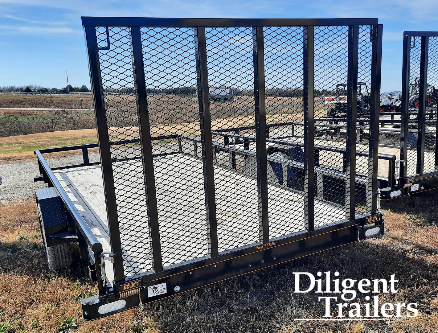 New 2024 DOOLITTLE TRAILER MFG 84" x14' Utility Trailer