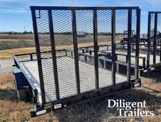 New 2024 DOOLITTLE TRAILER MFG 84" x14' Utility Trailer