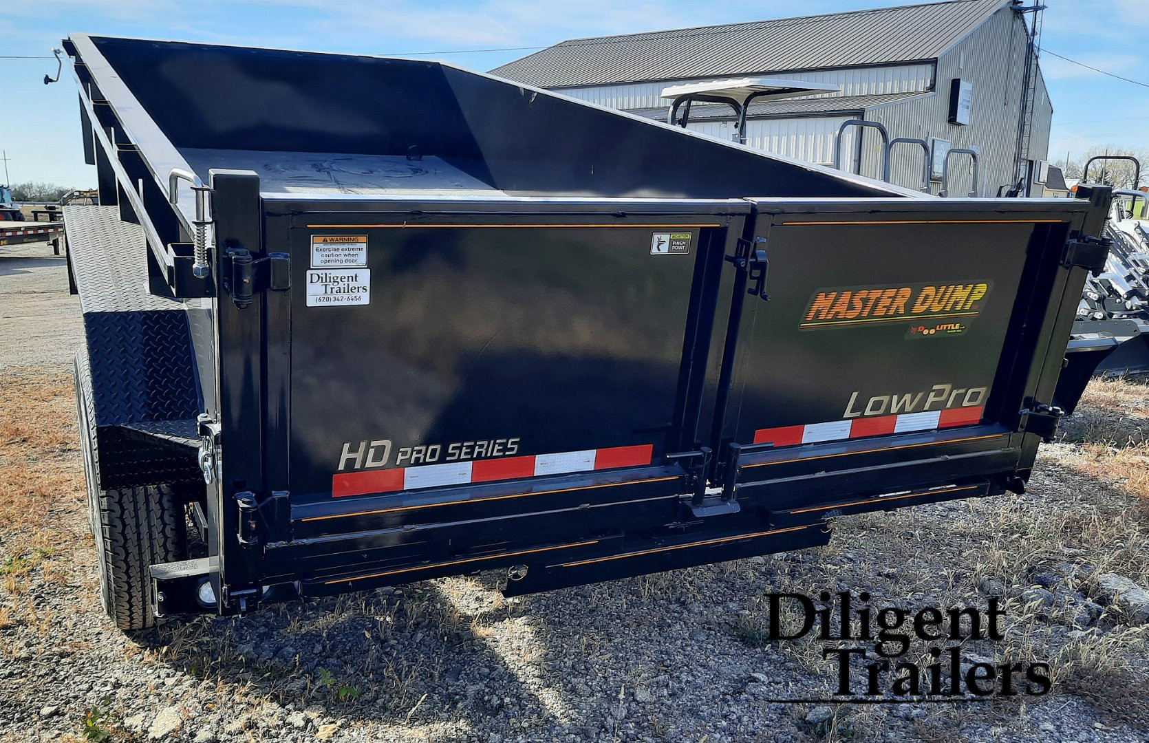 New 2024 DOOLITTLE TRAILER MFG 82"x16' Dump Trailer Dump Trailer