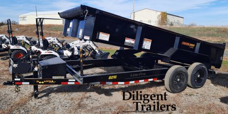 New 2024 DOOLITTLE TRAILER MFG 82"x16' Dump Trailer Dump Trailer