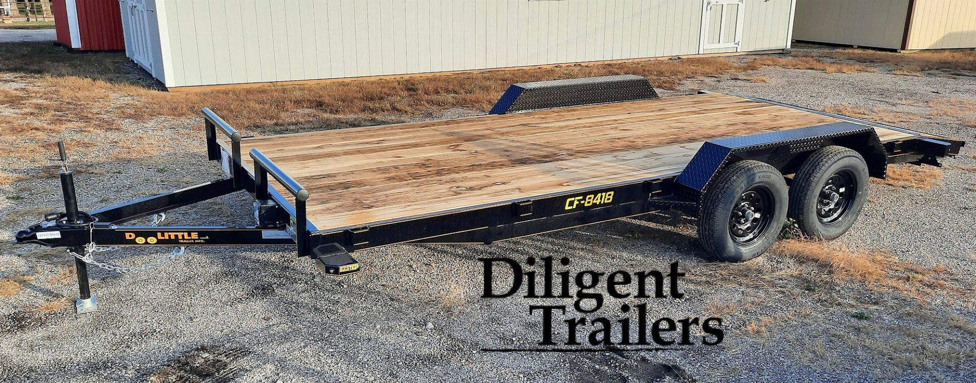 New 2024 DOOLITTLE TRAILER MFG 84 x18' Car Hauler Car Hauler
