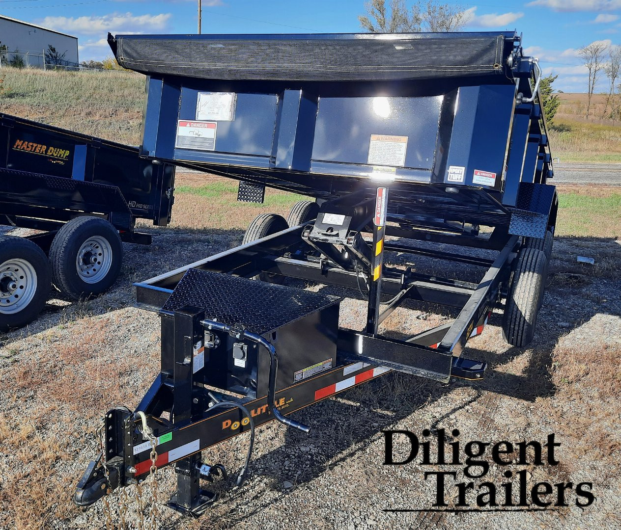 New 2024 DOOLITTLE TRAILER MFG 82"x14' Dump Trailer Dump Trailer