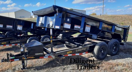 New 2024 DOOLITTLE TRAILER MFG 82"x14' Dump Trailer Dump Trailer