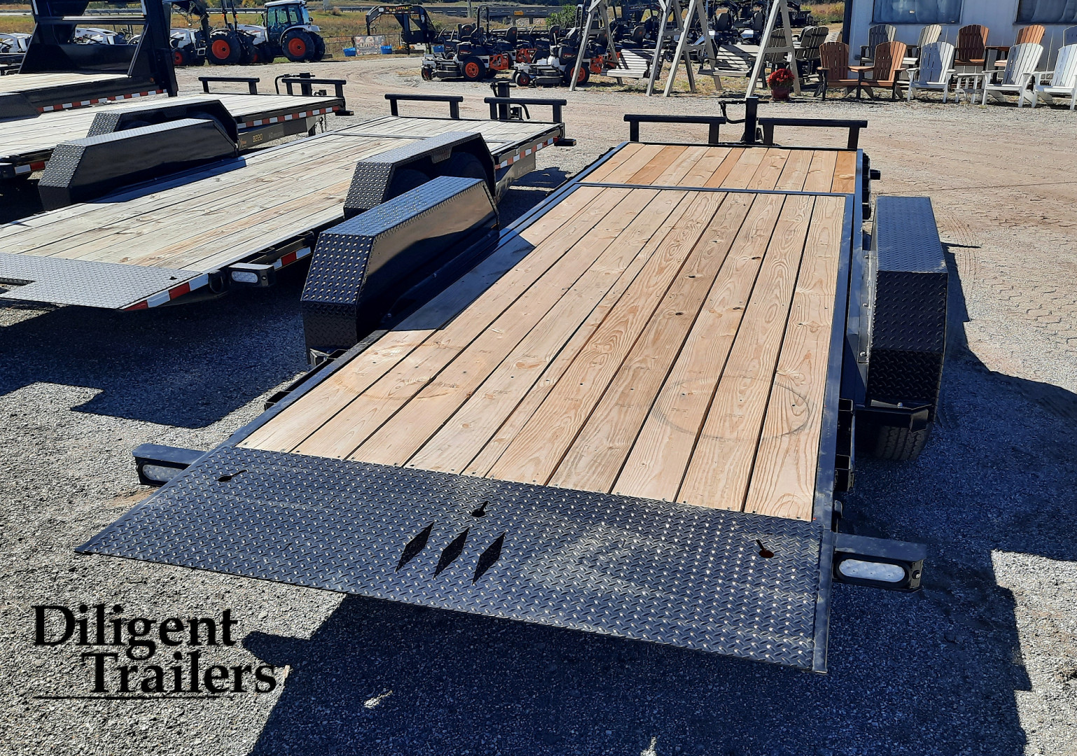 New 2024 DOOLITTLE TRAILER MFG 82"x22' EZ Loader GT Equipment Trailer