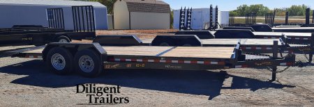 New 2024 DOOLITTLE TRAILER MFG 82"x22' EZ Loader GT Equipment Trailer