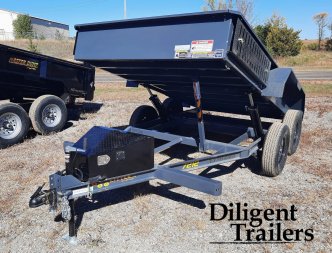 New 2024 DOOLITTLE TRAILER MFG 72  x12' Micro Dump Trailer Dump Trailer