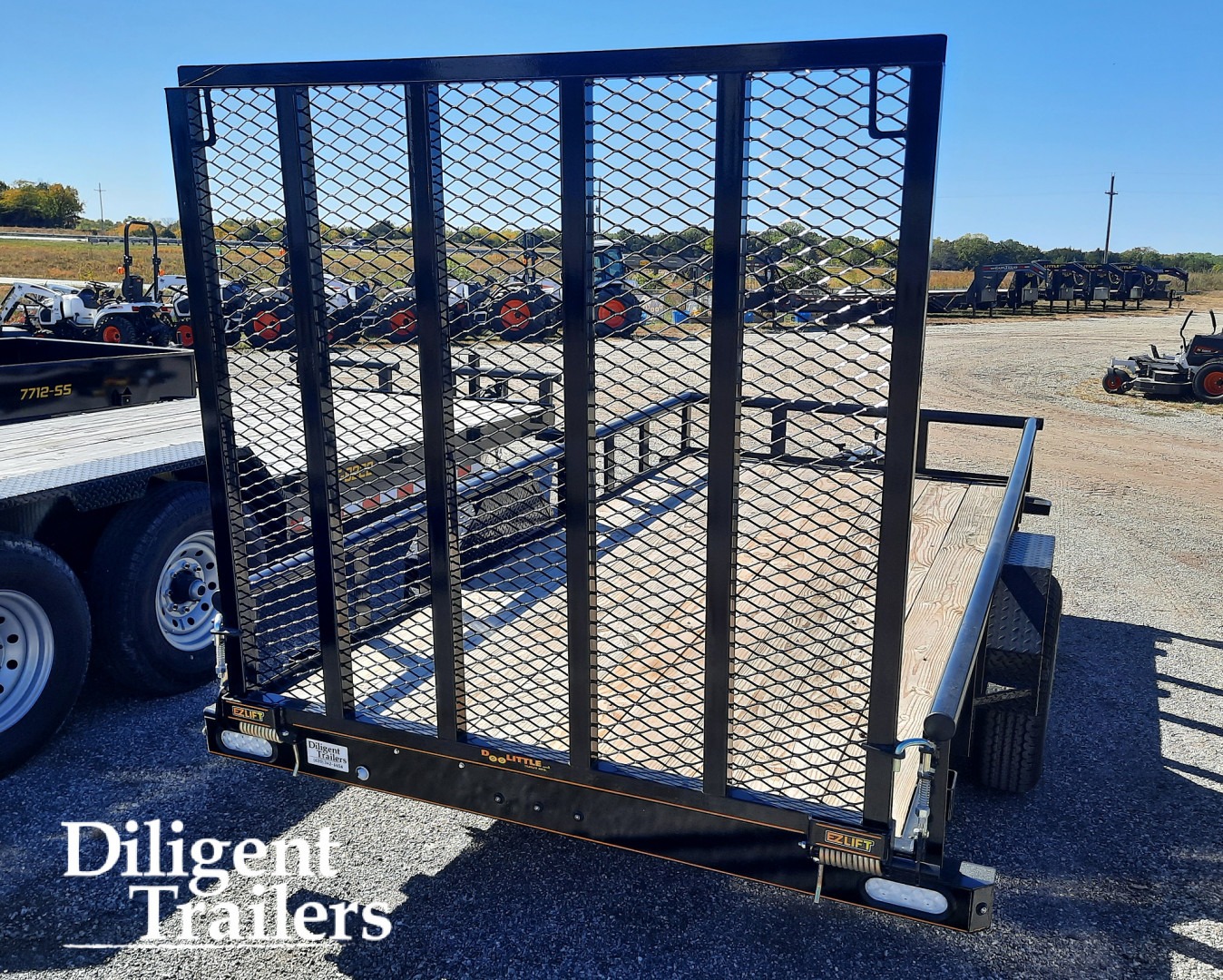 New 2024 DOOLITTLE TRAILER MFG 66" x12' Utility Trailer Utility Trailer