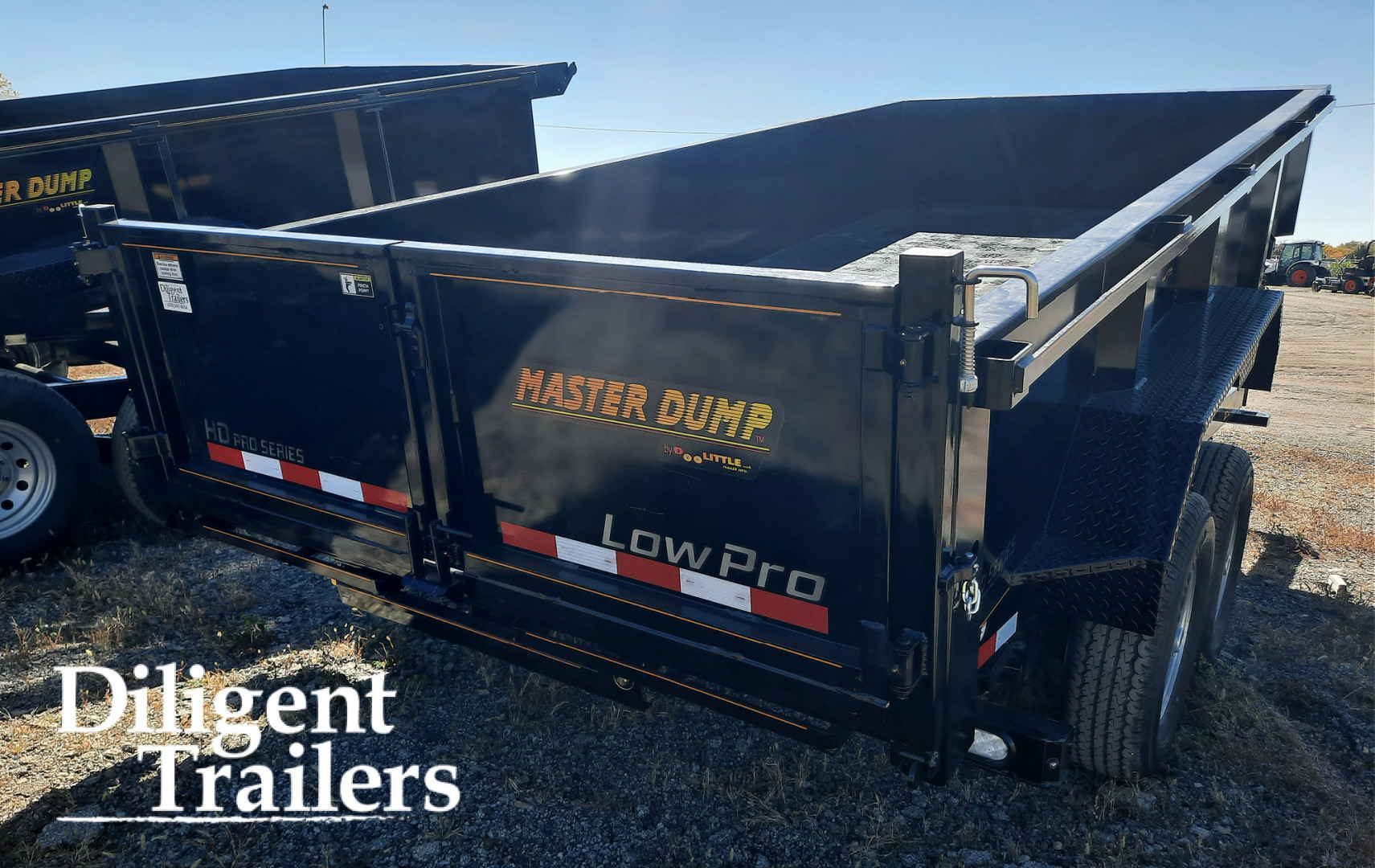 New 2024 DOOLITTLE TRAILER MFG 82"x16' Dump Trailer Dump Trailer