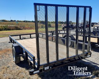 New 2024 DOOLITTLE TRAILER MFG 77 x14' Utility Trailer Utility Trailer