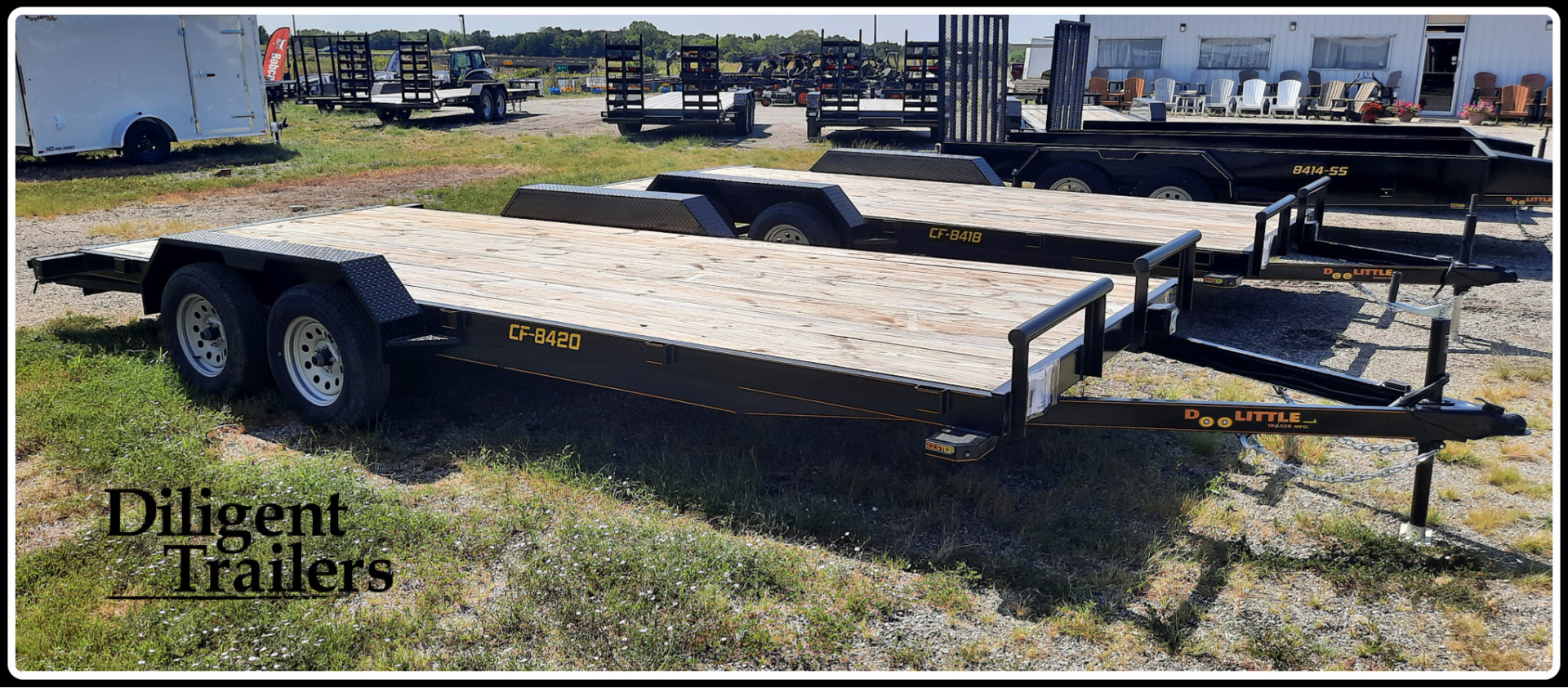 New 2024 DOOLITTLE TRAILER MFG  84 x20' Car Hauler Car Hauler
