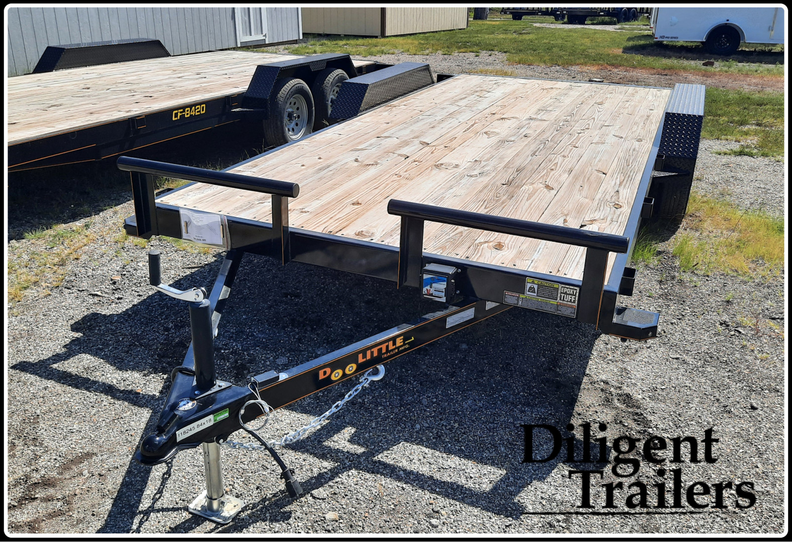 New 2024 DOOLITTLE TRAILER MFG  84 x18' Car Hauler Car Hauler