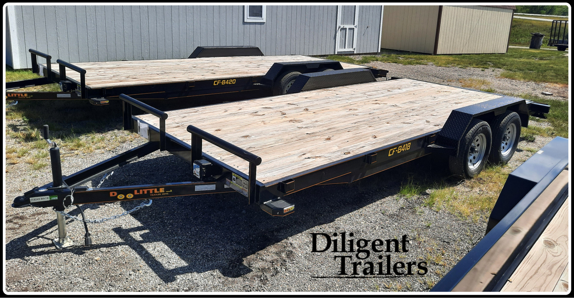 New 2024 DOOLITTLE TRAILER MFG  84 x18' Car Hauler Car Hauler
