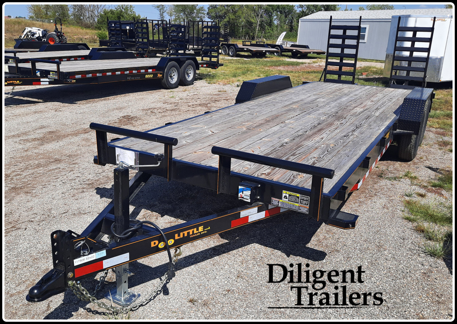 New 2024 DOOLITTLE TRAILER MFG 82 x22' Car Hauler Car / Racing Trailer