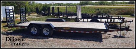 New 2024 DOOLITTLE TRAILER MFG 82 x22' Car Hauler Car / Racing Trailer