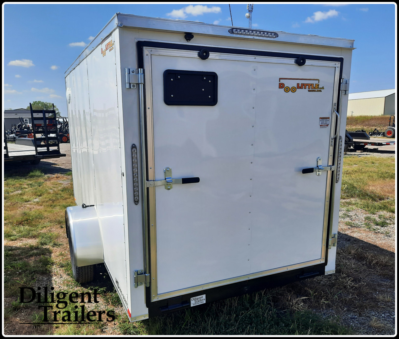 New 2024 DOOLITTLE TRAILER MFG 6'x12' Enclosed Cargo Trailer Cargo / Enclosed Trailer