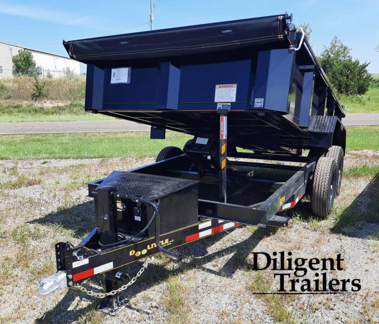 New 2024 DOOLITTLE TRAILER MFG  82"x14' Dump Trailer Dump Trailer