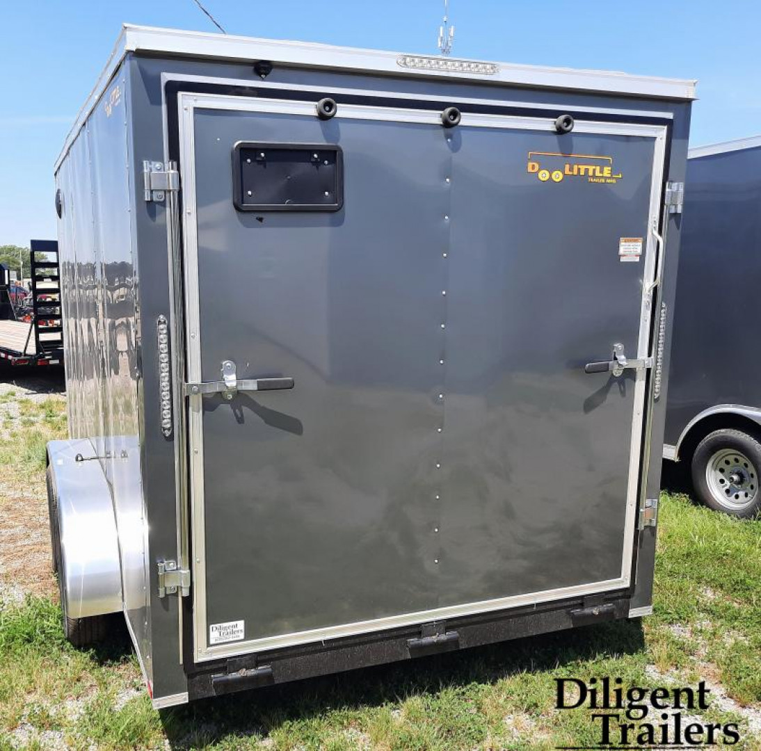 New 2024 DooLittle Trailer 7'x14' Tandem Axle 7K Enclosed Cargo Trailer