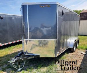 New 2024 DooLittle Trailer 7'x14' Tandem Axle 7K Enclosed Cargo Trailer