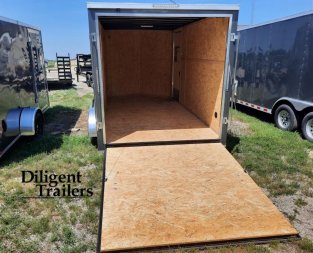 New 2024 DooLittle Trailer 7'x14' Tandem Axle 7K Enclosed Cargo Trailer