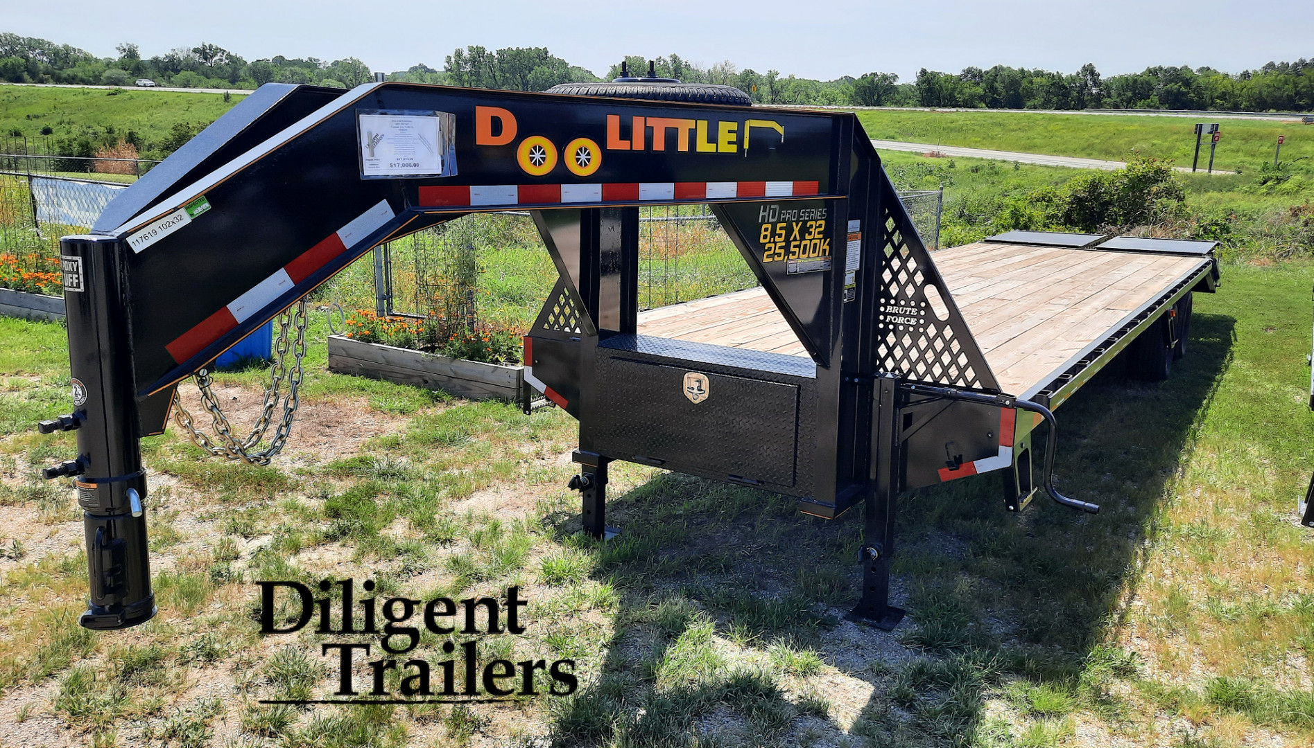 New 2024 Doolittle Trailer Mfg 102"x32' Tandem Axle 22K Gooseneck Deckover