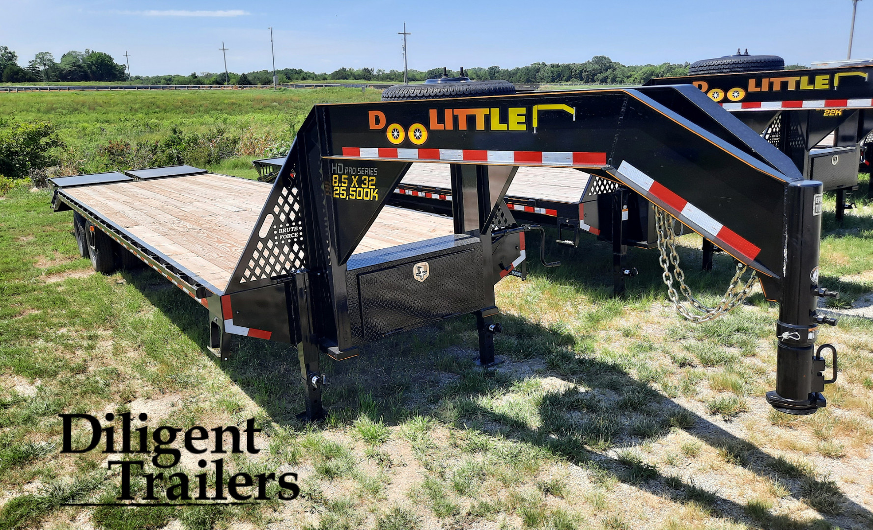 New 2024 Doolittle Trailer Mfg 102"x32' Tandem Axle 22K Gooseneck Deckover