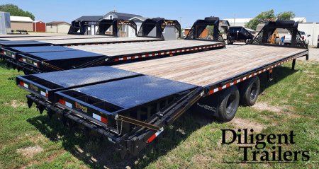 New 2024 Doolittle Trailer Mfg 102"x32' Tandem Axle 22K Gooseneck Deckover