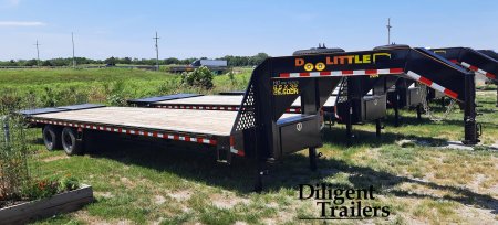 New 2024 Doolittle Trailer Mfg 102"x32' Tandem Axle 22K Gooseneck Deckover