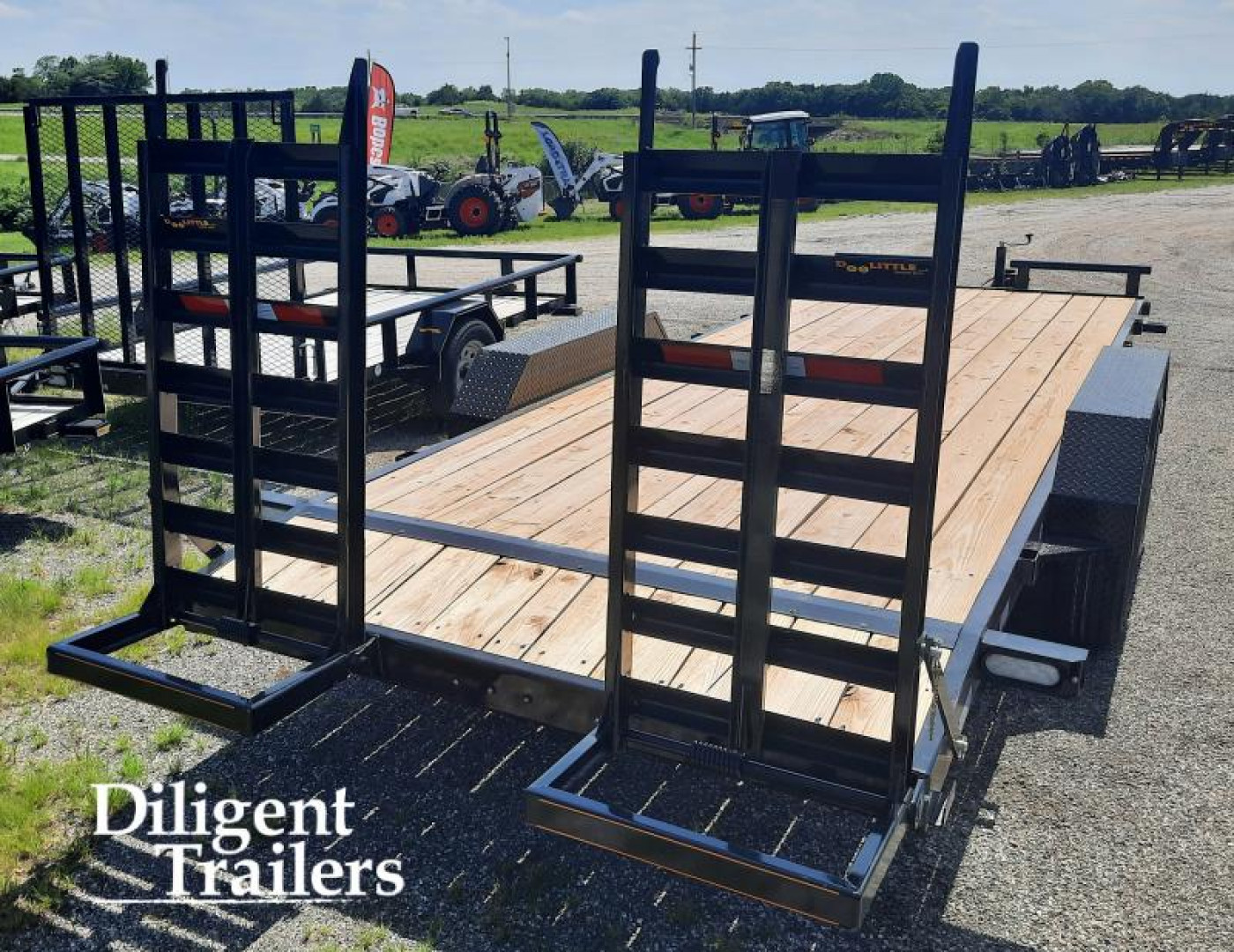 New 2023 DOOLITTLE TRAILER 82" X22' TANDEM AXLE 14K CAR HAULER TRAILER