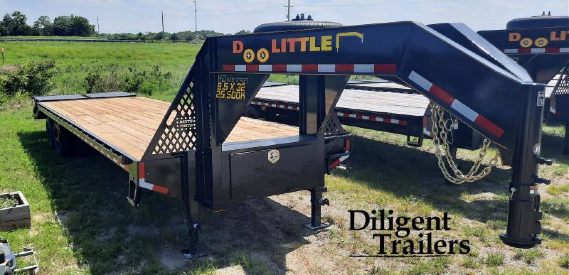 New 2023 Doolittle Trailer Mfg 102"x32' Tandem Axle 22K Gooseneck Deckover