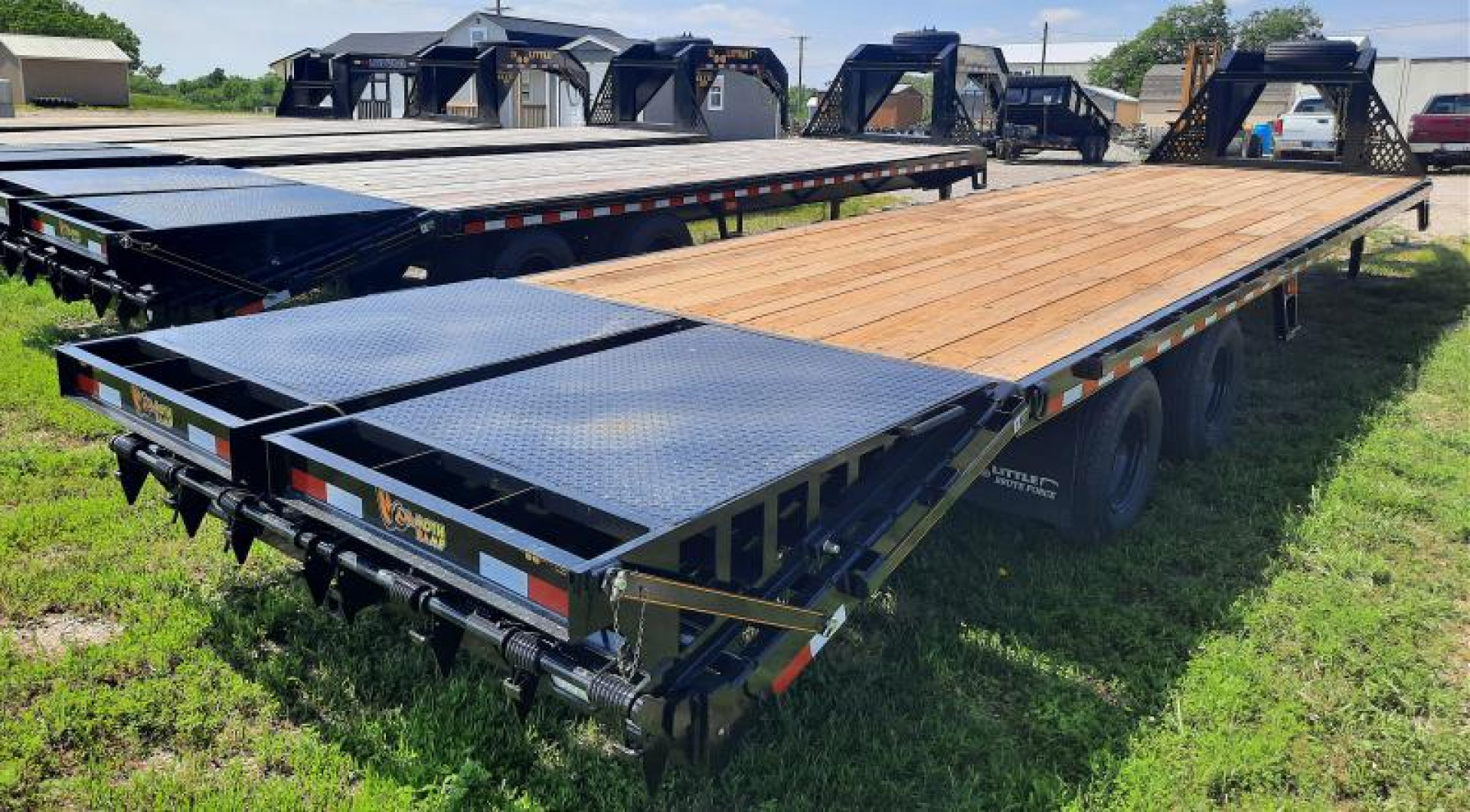 New 2023 Doolittle Trailer Mfg 102"x32' Tandem Axle 22K Gooseneck Deckover